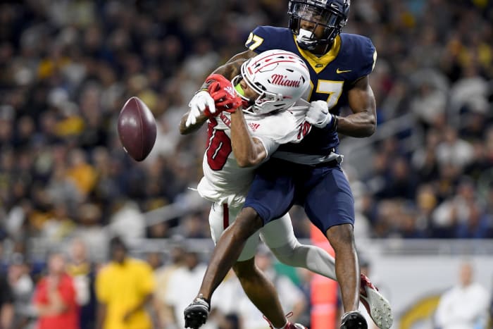 The Las Vegas Raiders could select an impact offensive and defensive player in the first round of the NFL Draft.